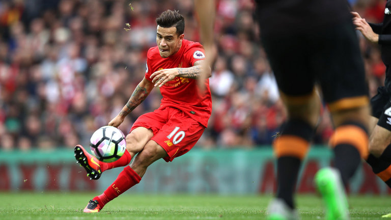 Ảnh bài viết Philippe Coutinho chơi nhạt nhoà trận gặp Hull City