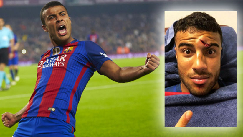 Tiền vệ Barca dính chấn thương rùng rợn