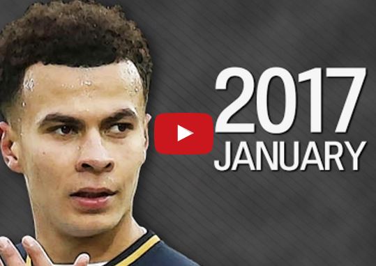 Ảnh bài viết Dele Alli quá bùng nổ trong tháng Giêng 2017