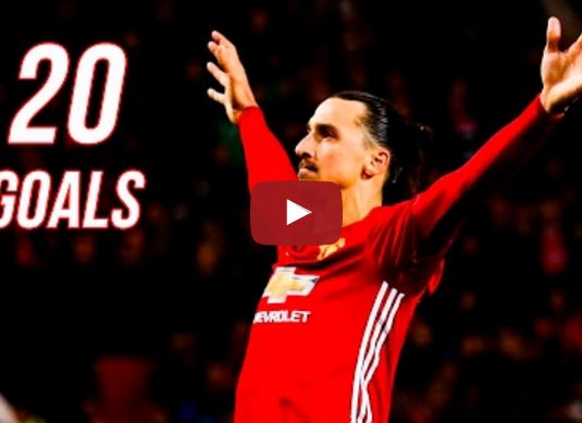 Ảnh bài viết Tất cả 20 bàn thắng của Zlatan Ibrahimovic từ đầu mùa