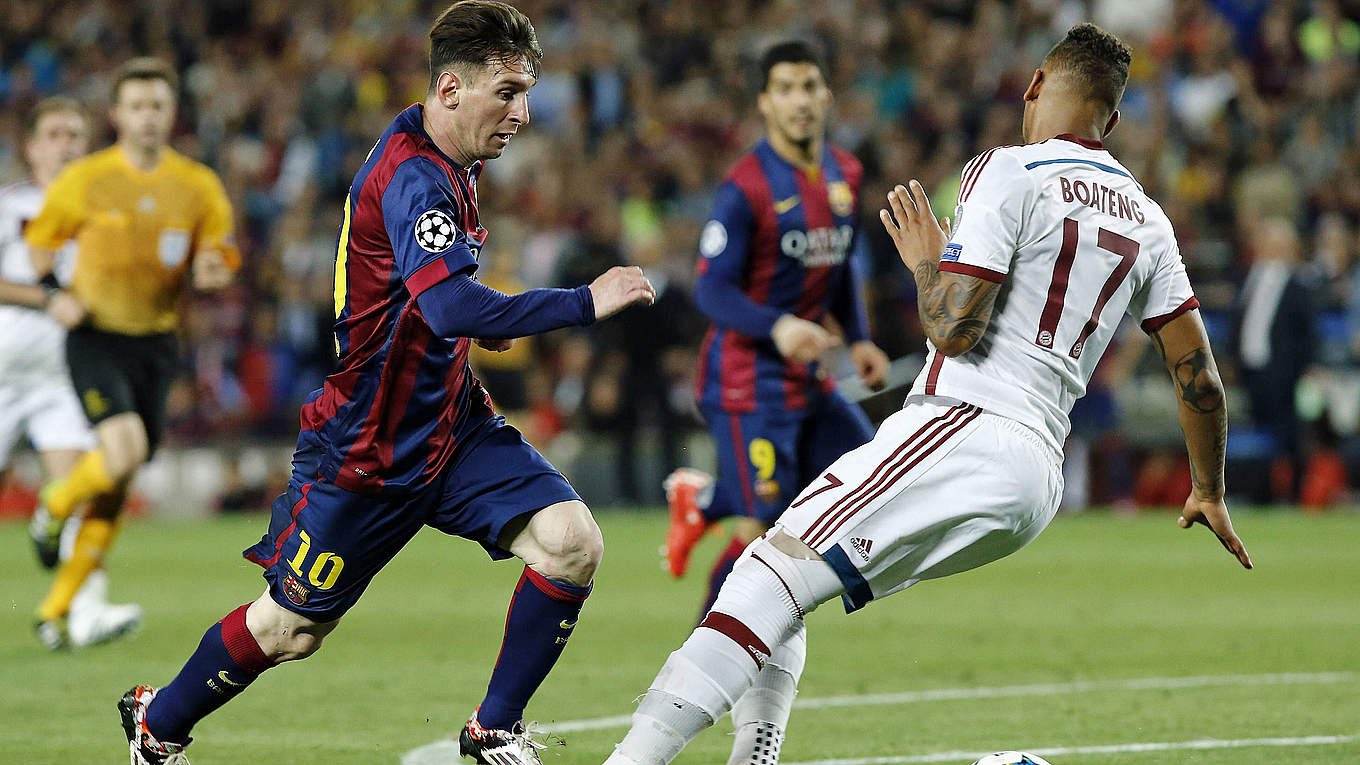 Tình huống Lionel Messi biến Jerome Boateng thành "gã hề"