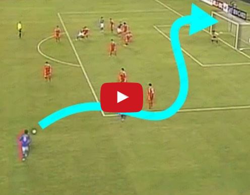 Ảnh bài viết Top 10 pha đá phạt có quỹ đạo siêu dị