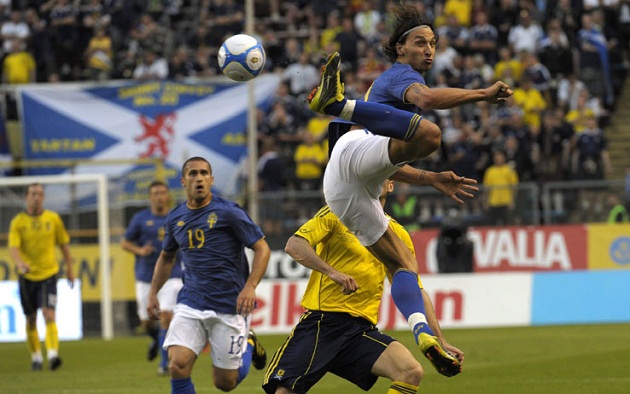 Ảnh bài viết Ibra và những bàn thắng theo thế võ Taekwondo