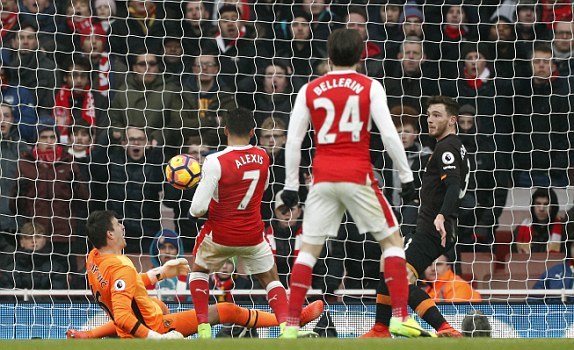 Ảnh bài viết TRỰC TIẾP Arsenal 2-0 Hull City (KT): Sanchez rực sáng!