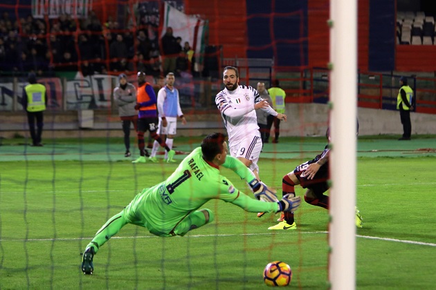 Ảnh bài viết Chùm ảnh: Higuain nổ súng, Juve dễ dàng khuất phục Cagliari 