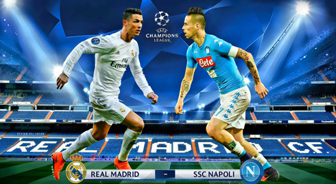 TRỰC TIẾP Real Madrid 3-1 Napoli: Rộng cửa vào Tứ kết (Kết thúc)