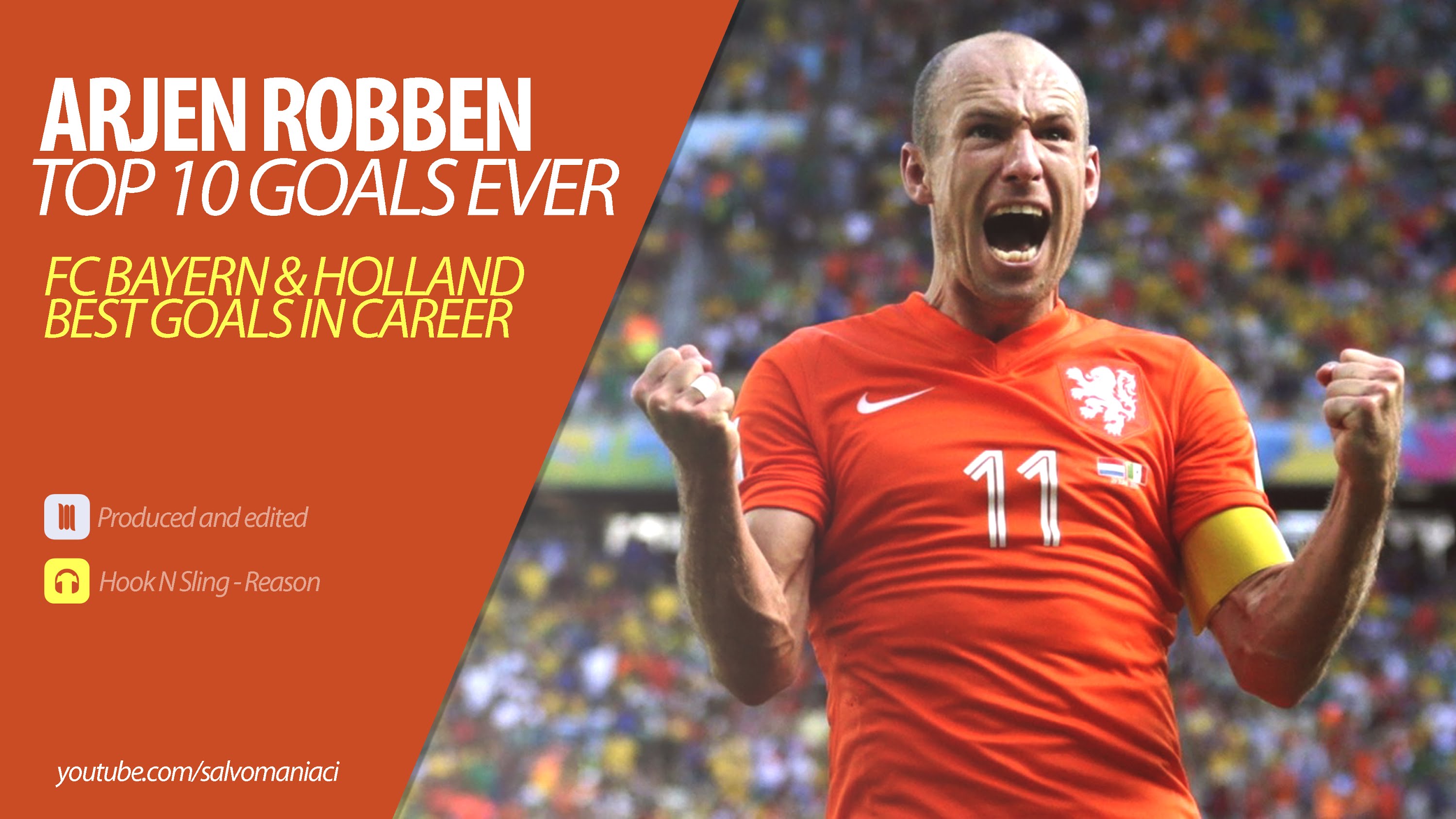Ảnh bài viết Arjen Robben & 10 bàn thắng Arsenal cần xem lại