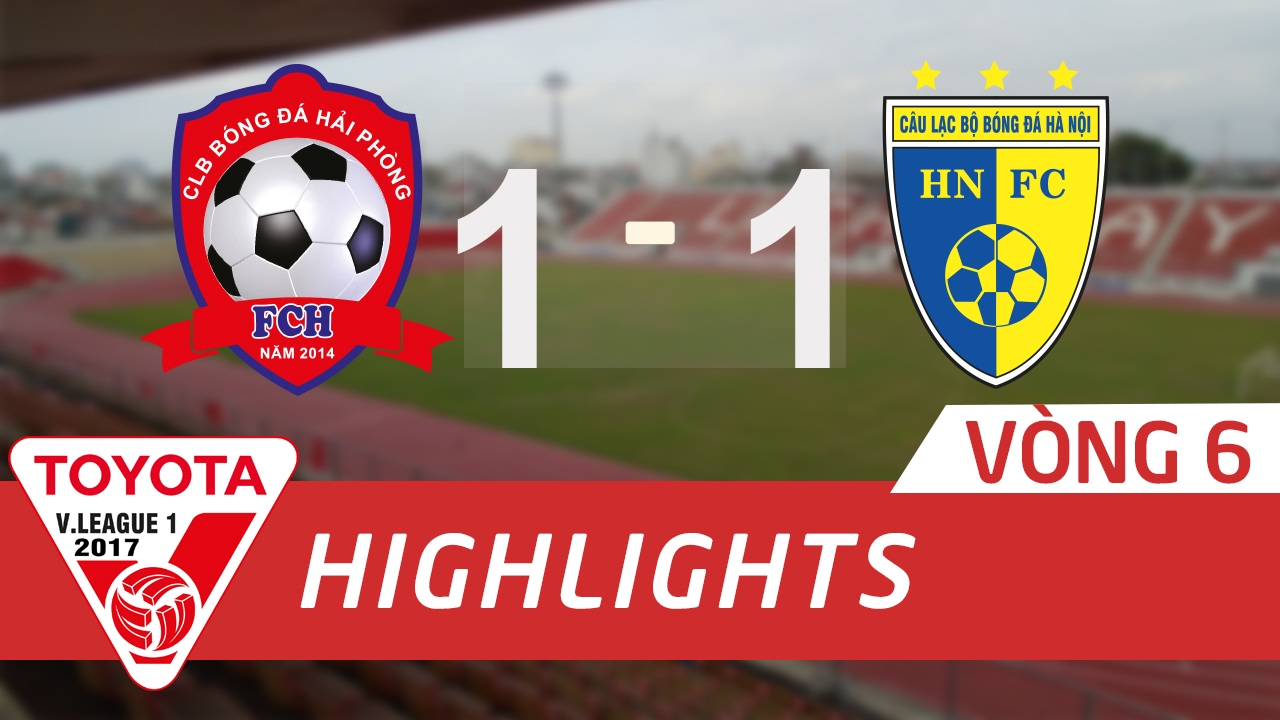 Ảnh bài viết Hải Phòng 1-1 Hà Nội FC (Vòng 6 V-League 2017)