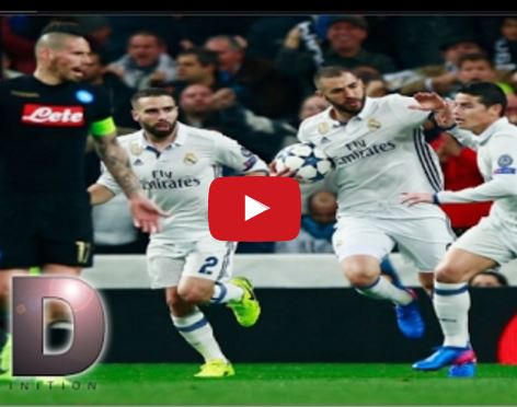 Ảnh bài viết Real Madrid 3-1 Napoli (lượt đi vòng 16 đội Champions League)