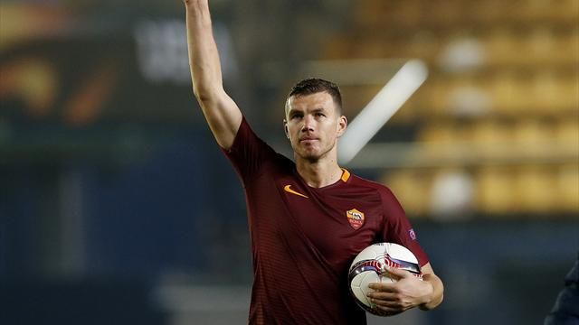 Ảnh bài viết Hat-trick của Edin Dzeko vào lưới Villarreal