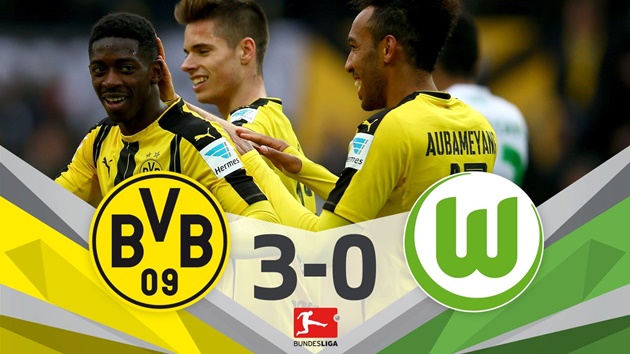 Ảnh bài viết Chùm ảnh: Ousmane Dembele hạ Wolfsburg, Dortmund quên sầu
