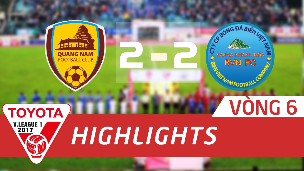 Ảnh bài viết Quảng Nam FC 2-2 Sanna Khánh Hòa (Vòng 6 V-League 2017)