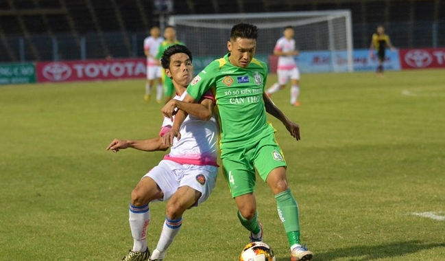 XSKT Cần Thơ 4-2 Sài Gòn FC (Vòng 6 V-League 2017)