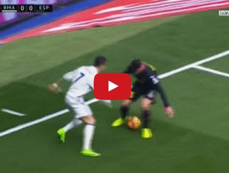 Ảnh bài viết Cristiano Ronaldo dùng tuyệt kĩ Elastico qua người ảo diệu vs Espanyol