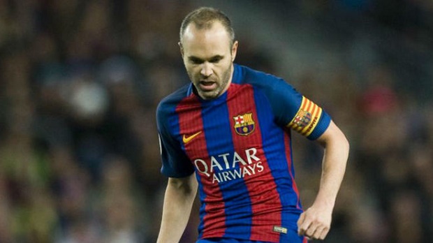 Iniesta và cột mốc mới trong màu áo Barcelona