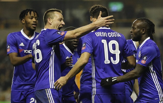 Wolves 0-2 Chelsea (Vòng 5 FA Cup)