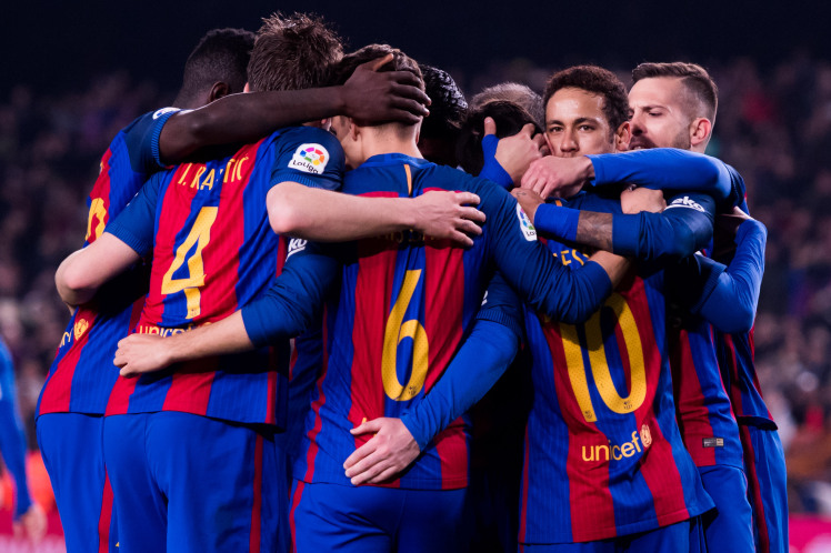 Barcelona làm điều chưa từng có ở La Liga