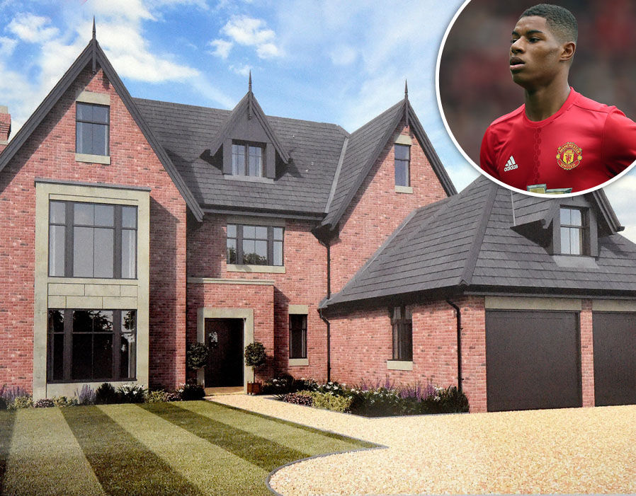 Chùm ảnh: Cận cảnh tổ ấm triệu bảng mới của Marcus Rashford