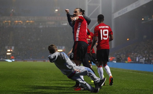 Ảnh bài viết Chùm ảnh: Man Utd chật vật lội ngược dòng trước Blackburn