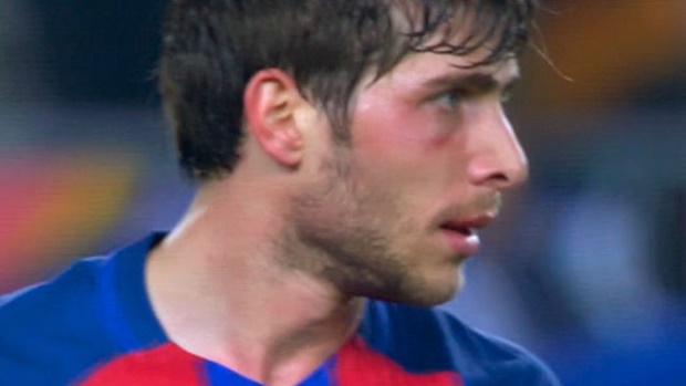 Sergi Roberto đã 'ngán' hàng thủ Barca?