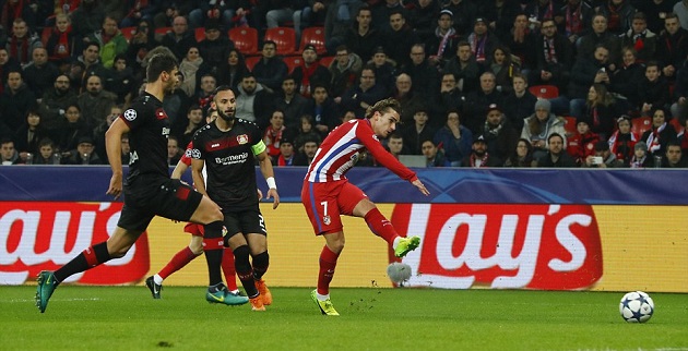 Công cùn thủ kém, Leverkusen đại bại trước Atletico