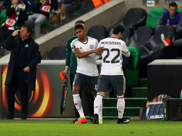 5 điểm nhấn St-Etienne 0-1 M.U: Bailly ăn thẻ đỏ, Mourinho lo sốt vó vì Mkhitaryan