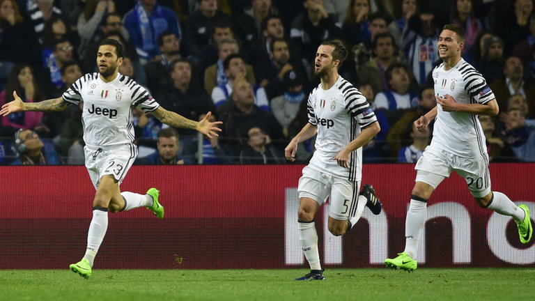 Ảnh bài viết FC Porto 0-2 Juventus (vòng 16 đội Champions League)