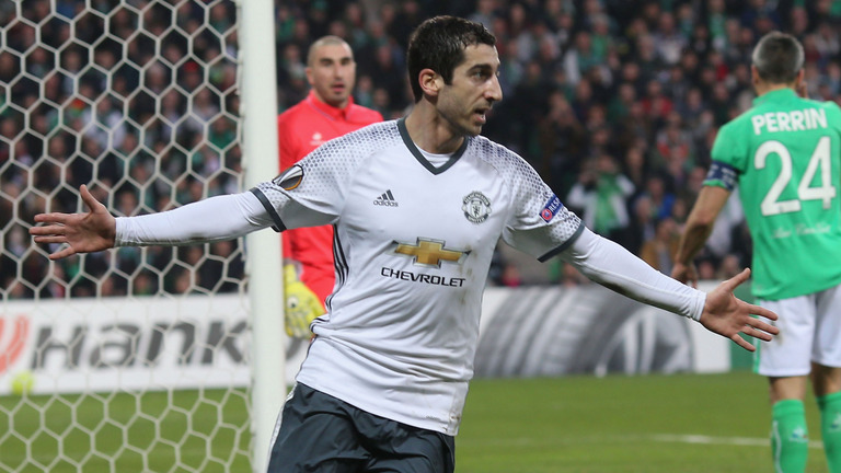 Ảnh bài viết Màn trình diễn của Henrikh Mkhitaryan trước Saint-Etienne