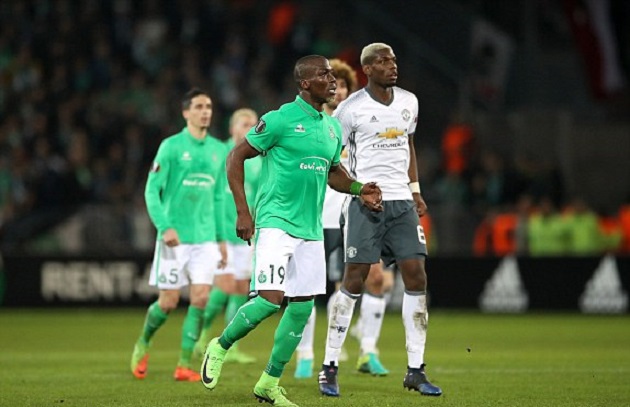Mkhitaryan nổ súng, Quỷ đỏ nhẹ nhàng vượt ải St Etienne