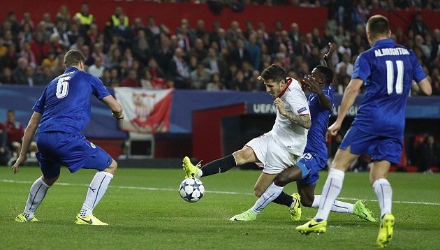 Ảnh bài viết Sevilla 2-1 Leicester (Vòng 16 đội Champions League)