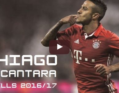 Ảnh bài viết Thiago Alcantara chơi cực hay trong mùa 2016/17