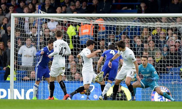 Ảnh bài viết Cesc Fabregas mở tỷ số cho Chelsea (Chelsea vs Swansea)