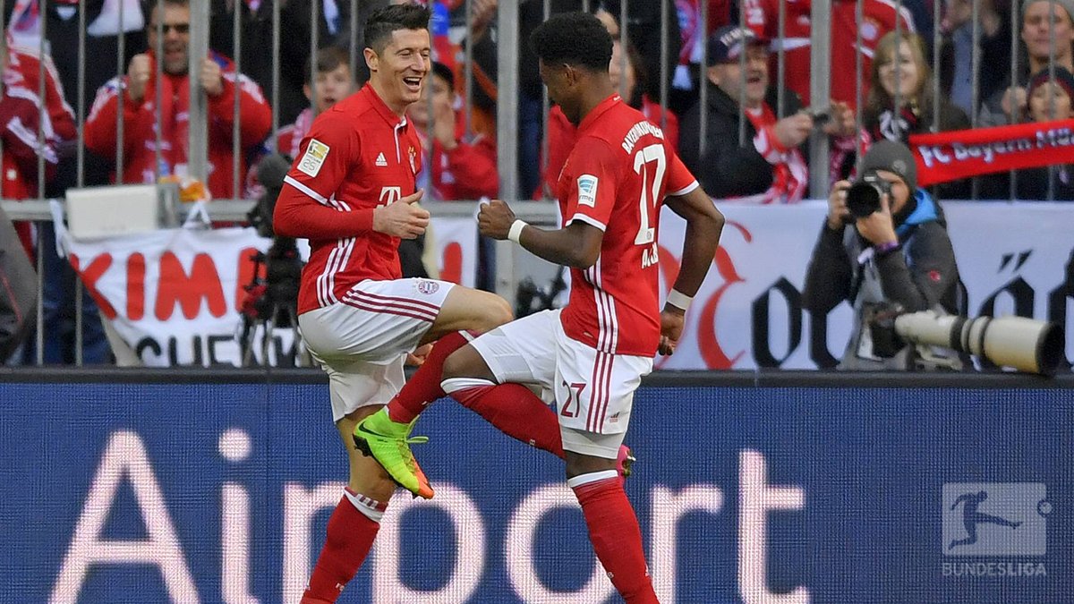 Ảnh bài viết Lewandowski bùng nổ với 1 cú hat-trick (Bayern vs Hamburg)