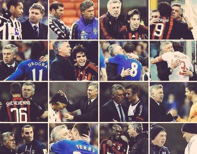 Chùm ảnh: Sự nghiệp đồ sộ của Ancelotti qua ảnh