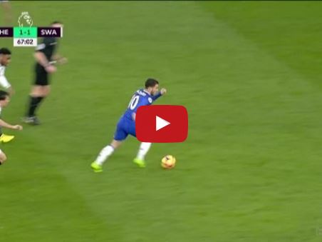 Ảnh bài viết Màn trình diễn của Eden Hazard vs Swansea 