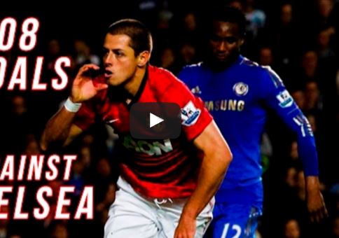 Ảnh bài viết Tất cả 8 bàn thắng của Javier Hernandez vào lưới Chelsea