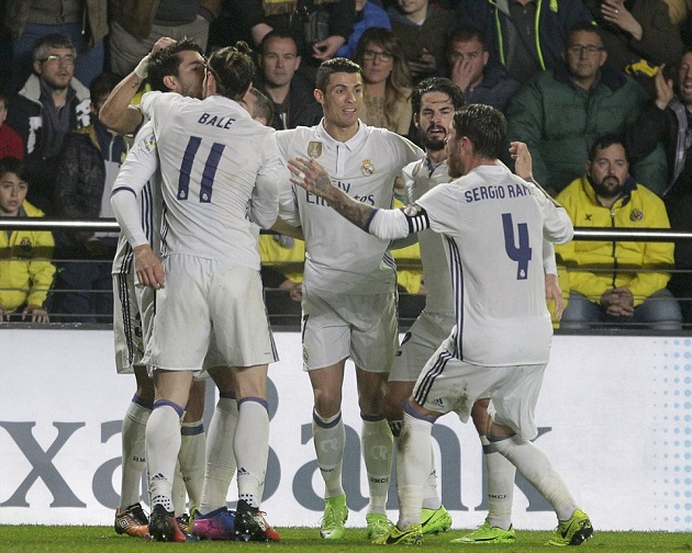 Ngược dòng nghẹt thở trước Villarreal, Real tái chiếm ngôi đầu