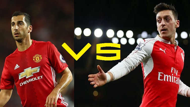 Ảnh bài viết Khi Mesut Oezil đọ tài Henrikh Mkhitaryan