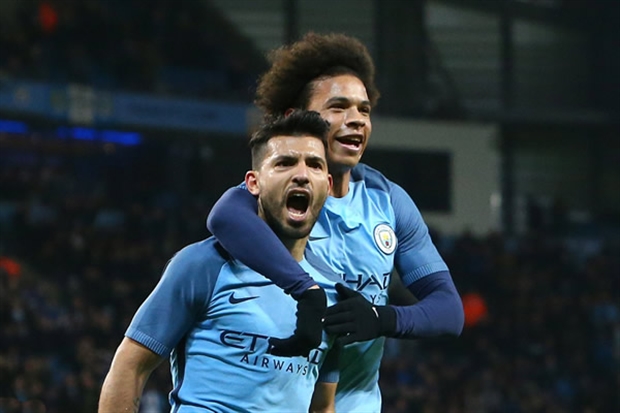 Chùm ảnh: Aguero lập cú đúp, Man City ngược dòng đi tiếp tại cúp FA