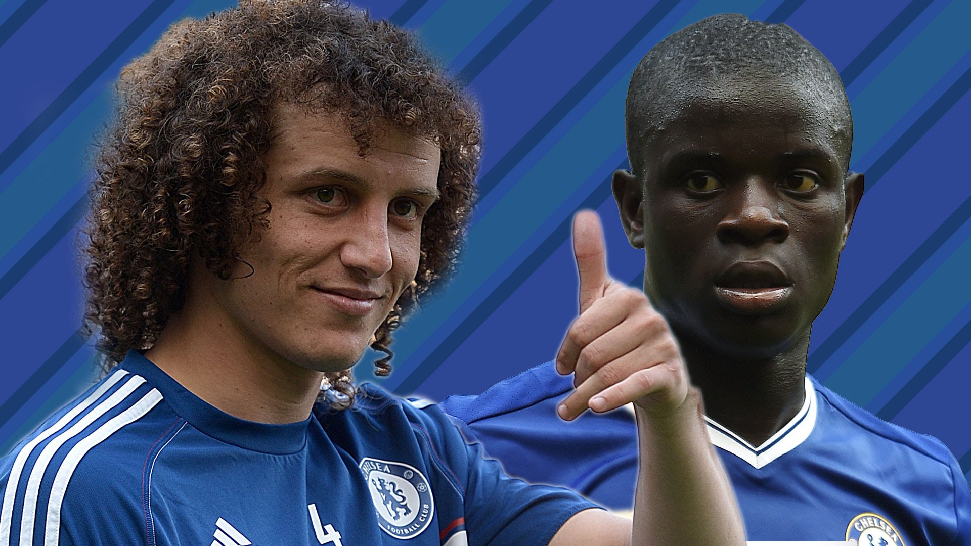 Ảnh bài viết N'Golo Kante và David Luiz - Bức tường thép của Chelsea