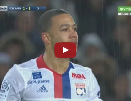 Ảnh bài viết Màn trình diễn của Memphis Depay vs Bordeaux