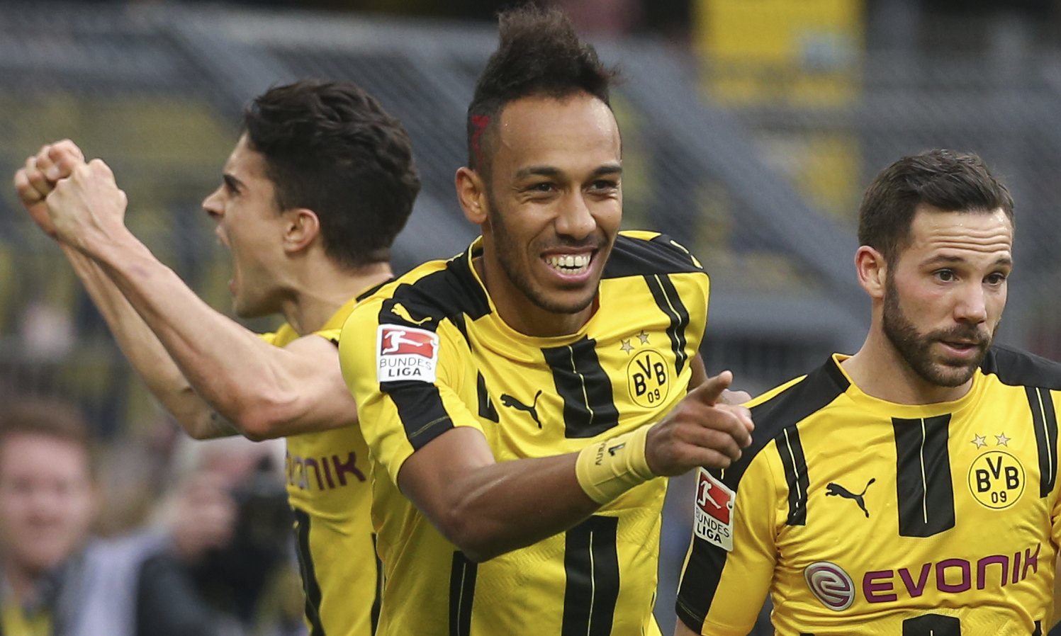 Ảnh bài viết Chùm ảnh: Aubameyang lập cú đúp, Dortmund thắng dễ Leverkusen