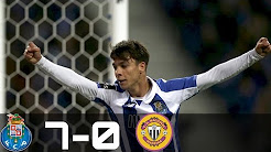 Porto trút mưa bàn thắng vào lưới của Nacional