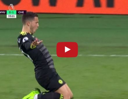 Ảnh bài viết Màn trình diễn của Eden Hazard vs West Ham