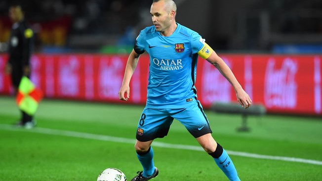 Thống kê gây sốc về Iniesta