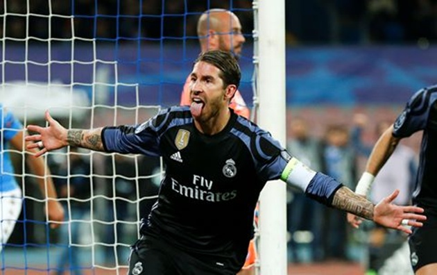 Sergio Ramos giờ vĩ đại không kém Ronaldo