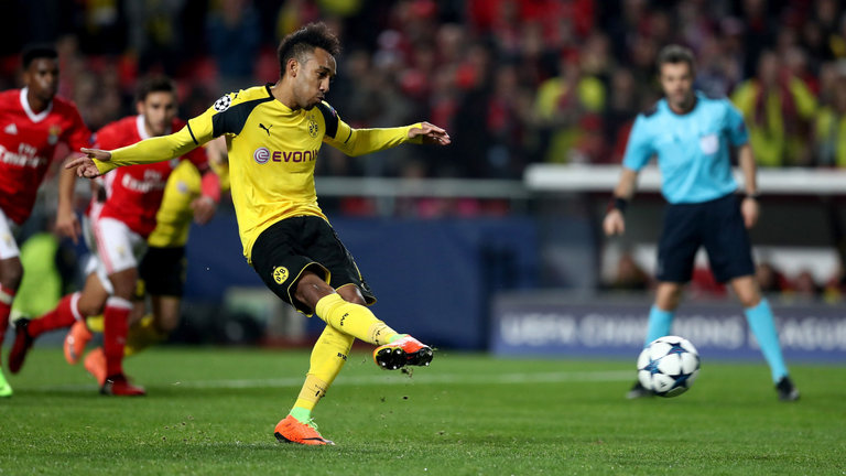 Ảnh bài viết Cú hat-trick đẳng cấp của Pierre Aubameyang vào lưới Benfica