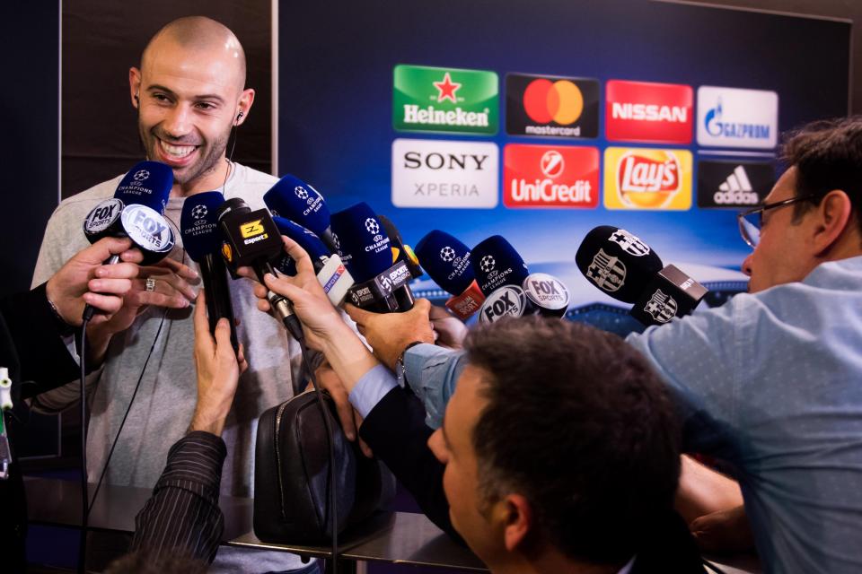 Mascherano thừa nhận trọng tài đã 'giúp' Barcelona