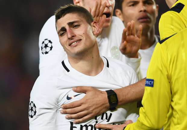 Verratti: 'Barca đã dạy cho PSG bài học, trọng tài không có lỗi'