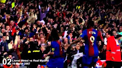 Ảnh bài viết Cú hat-trick đầu tiên của Messi tại Barcelona (vs Real Madrid)